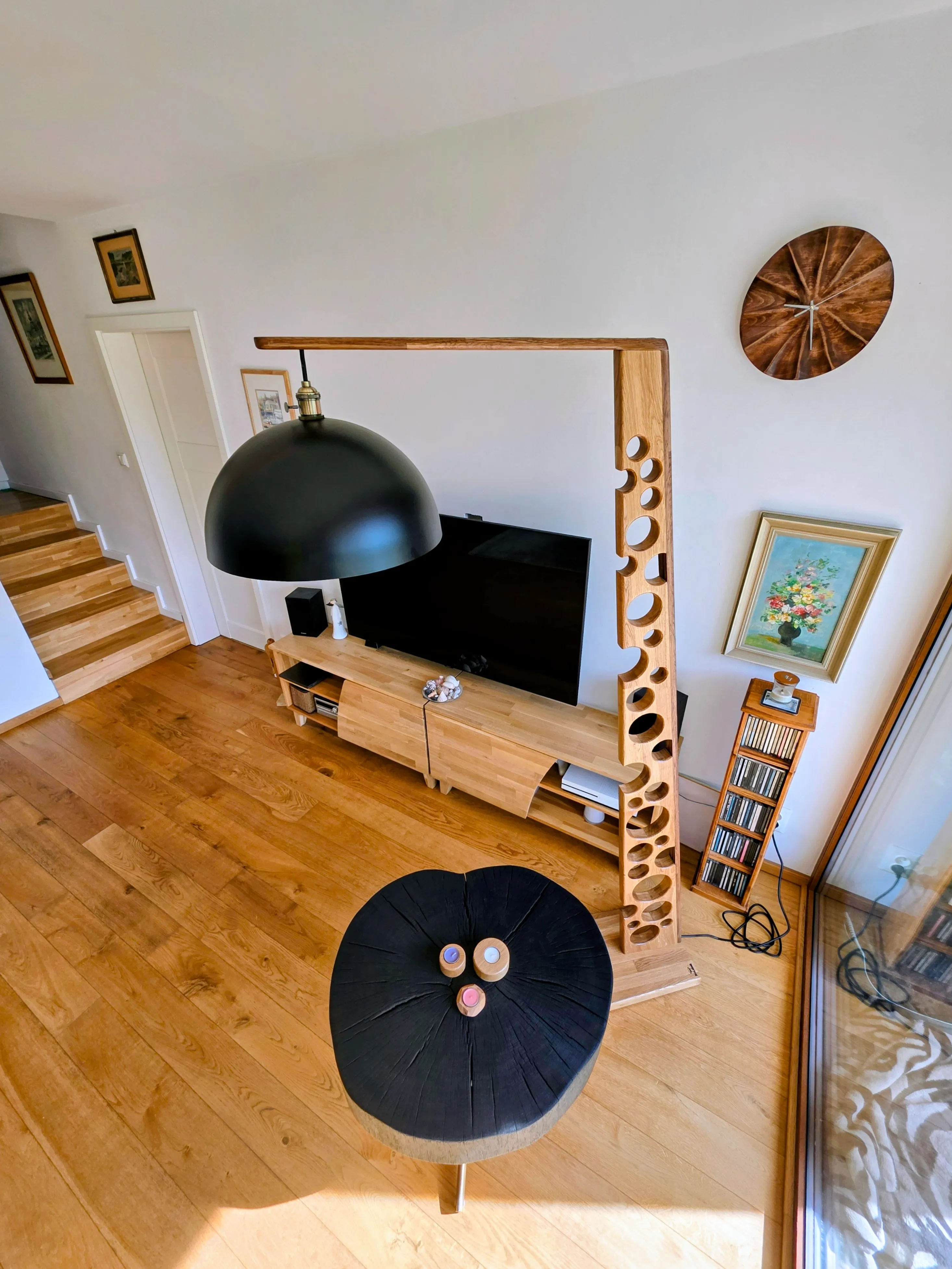 Dubový stol.chek Yakisugi – foto 3